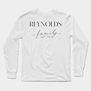 Reynolds Family EST. 2020, Surname, Reynolds Long Sleeve T-Shirt